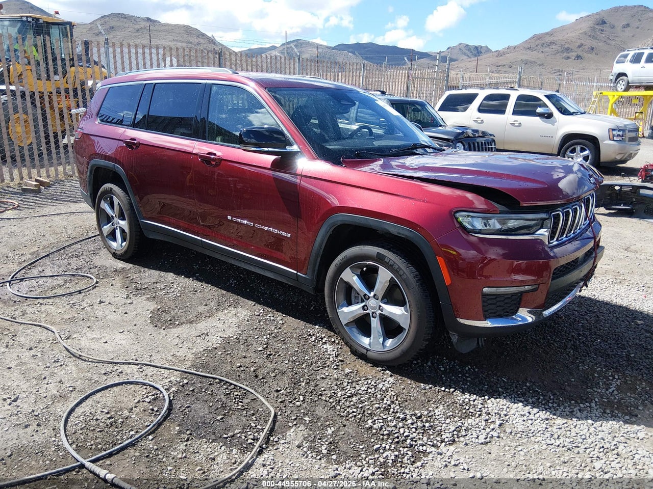1C4RJKBG8M8****** · 2021 JEEP GRAND CHEROKEE L LIMITED 4X4