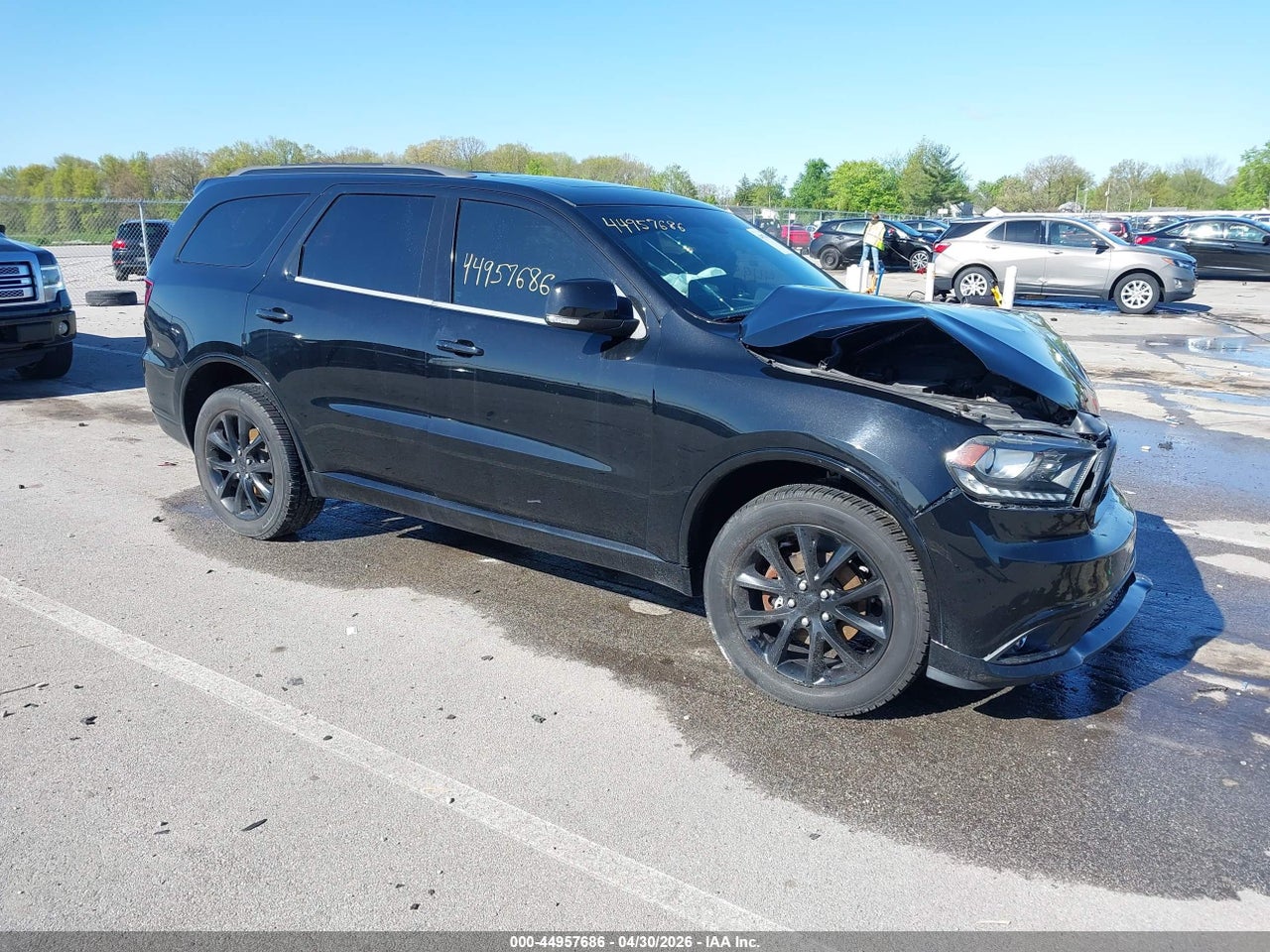 1C4RDJDG3HC****** · 2017 DODGE DURANGO GT AWD