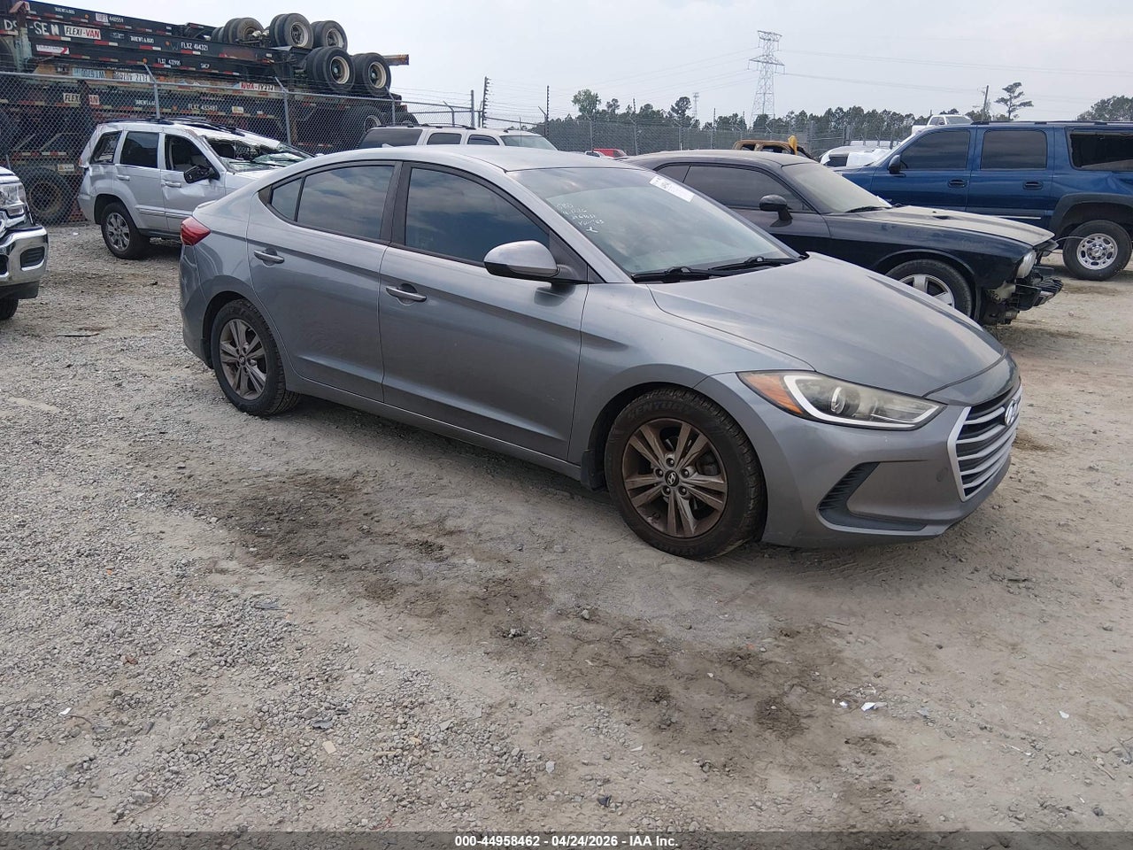 KMHD84LFXHU****** · 2017 HYUNDAI ELANTRA SE