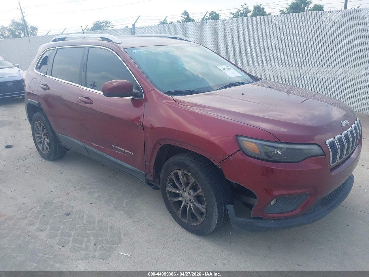 1C4PJLLB1KD****** · 2019 JEEP CHEROKEE LATITUDE PLUS FWD