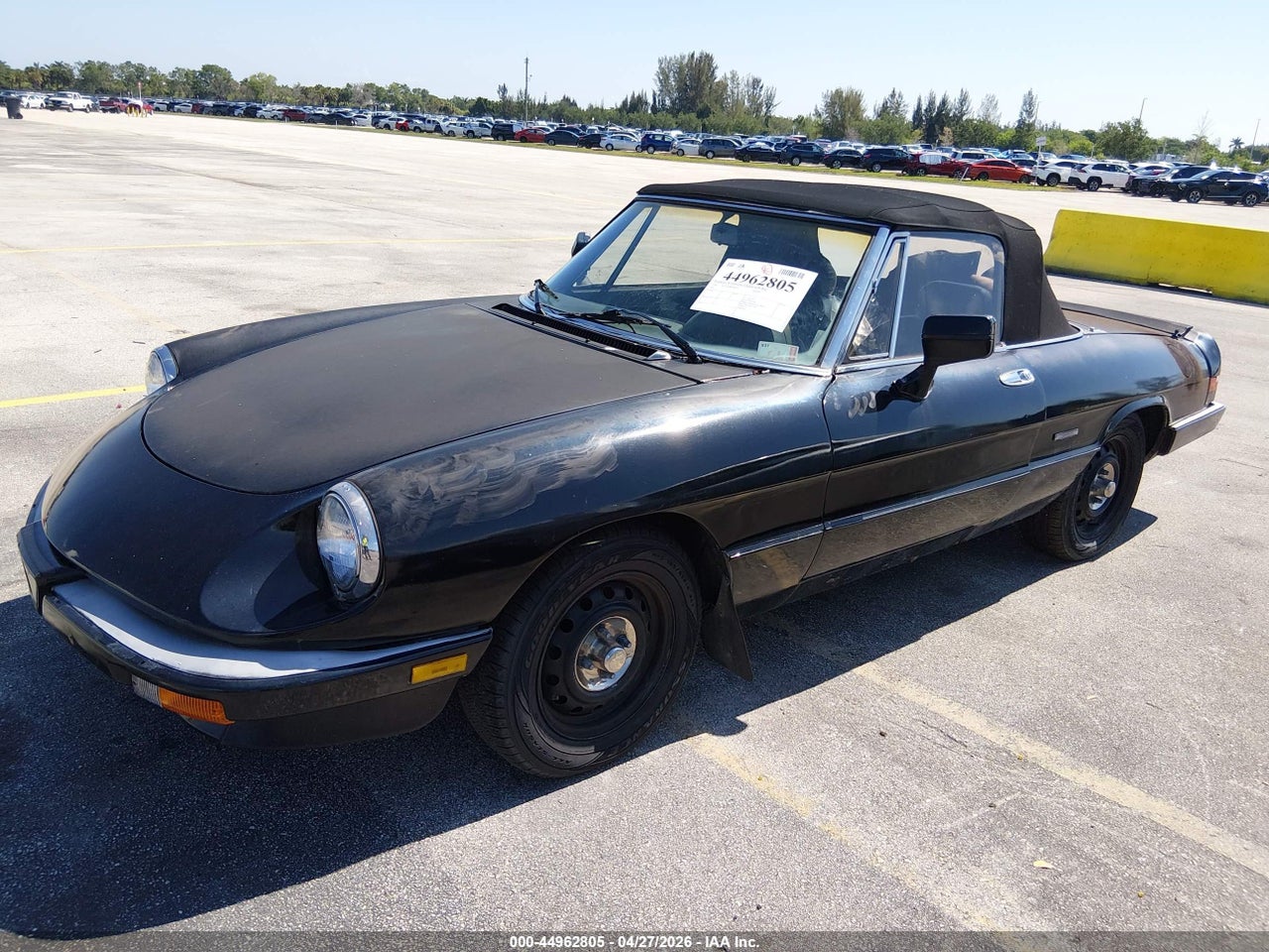 1986 ALFA ROMEO VELOCE 2000 SPIDER · 2/11