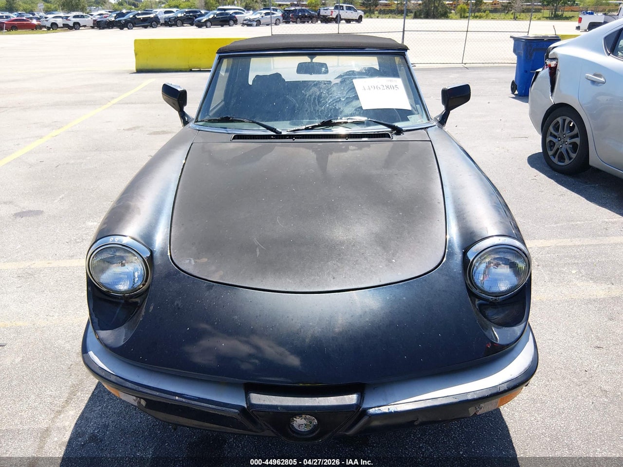 1986 ALFA ROMEO VELOCE 2000 SPIDER · 6/11