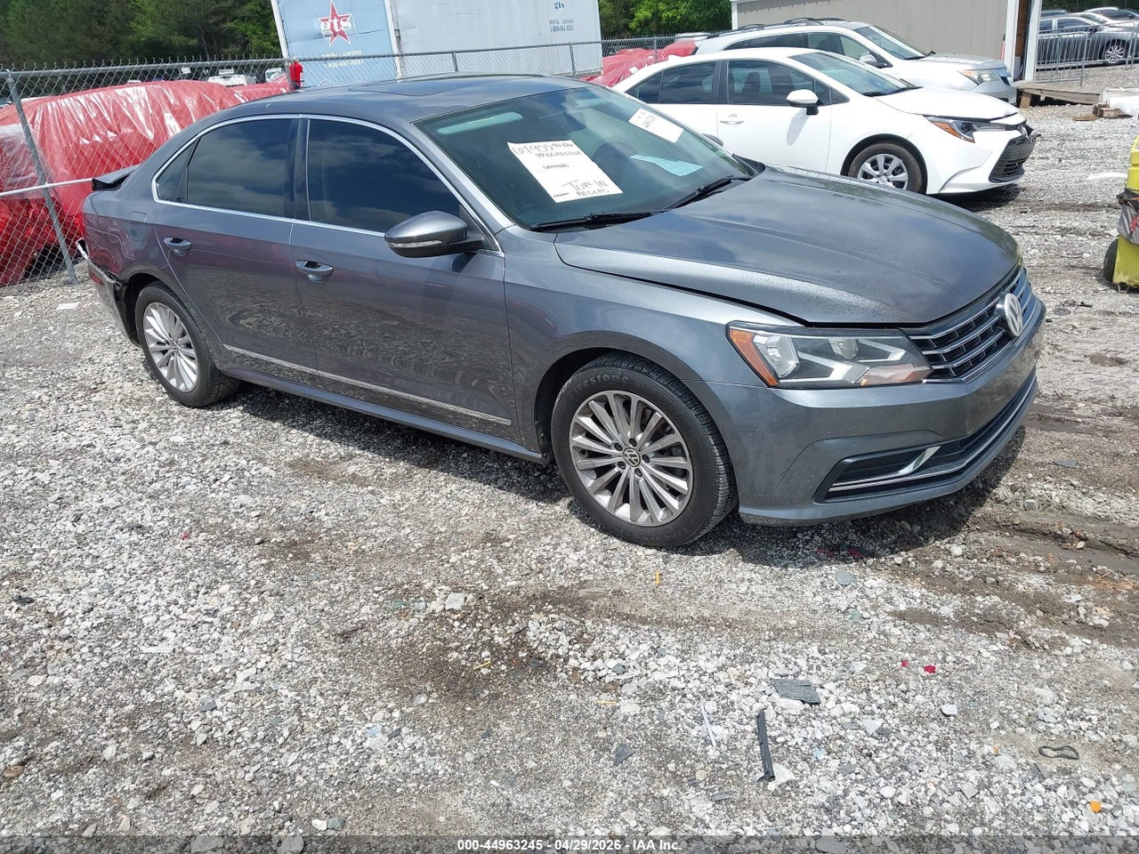 1VWBT7A38HC****** · 2017 VOLKSWAGEN PASSAT 1.8T SE
