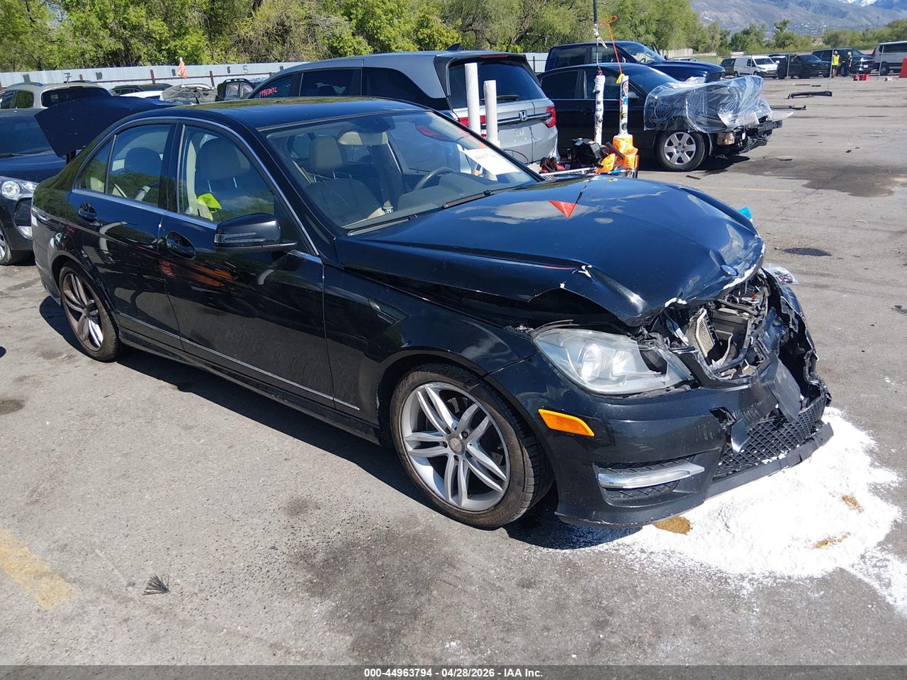 WDDGF8BBXCR****** · 2012 MERCEDES-BENZ C 300 SPORT 4MATIC