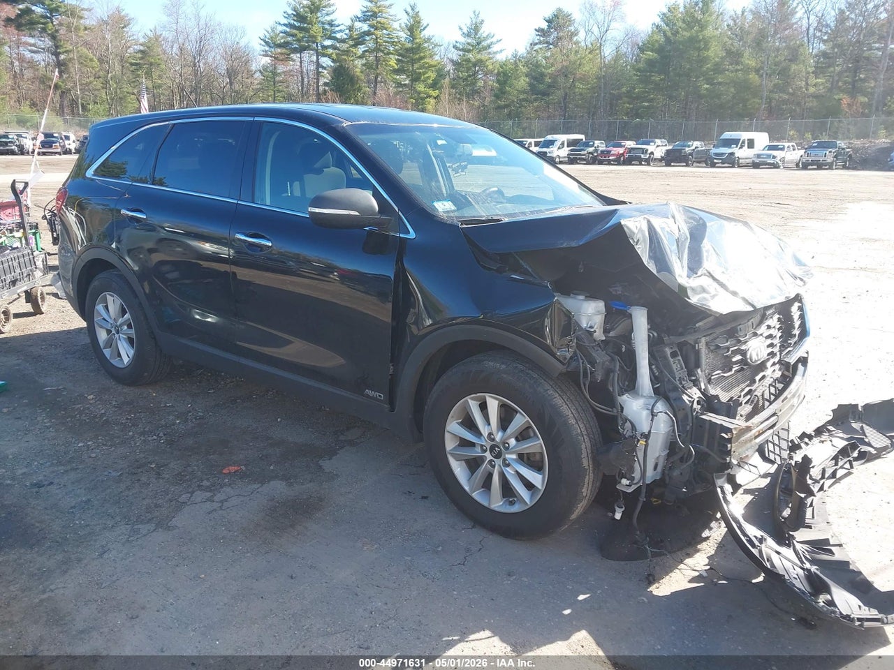 5XYPGDA51KG****** · 2019 KIA SORENTO 3.3L LX