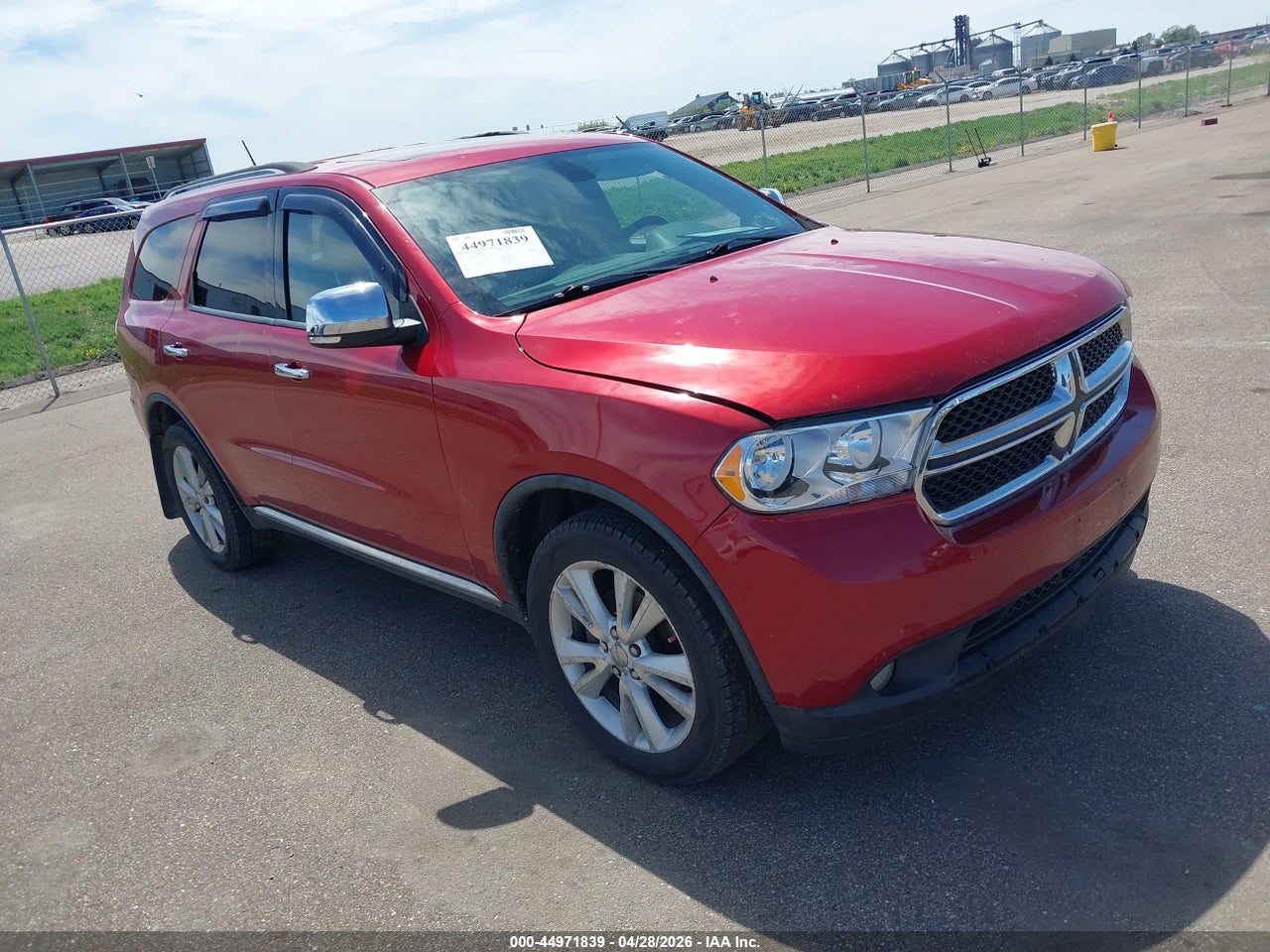 1D4RE4GG5BC****** · 2011 DODGE DURANGO CREW
