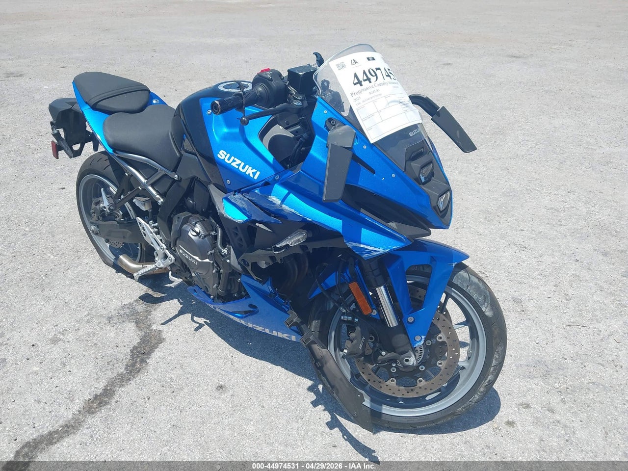 JS1EM13B7S7****** · 2025 SUZUKI GSX800 F