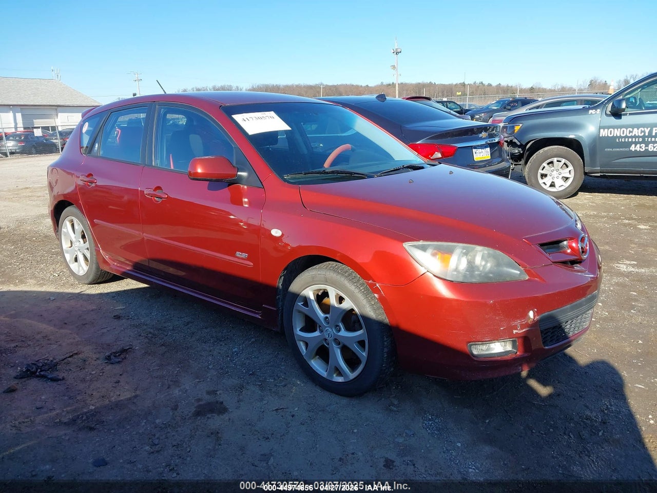 JM1BK344881****** · 2008 MAZDA MAZDA3 S SPORT