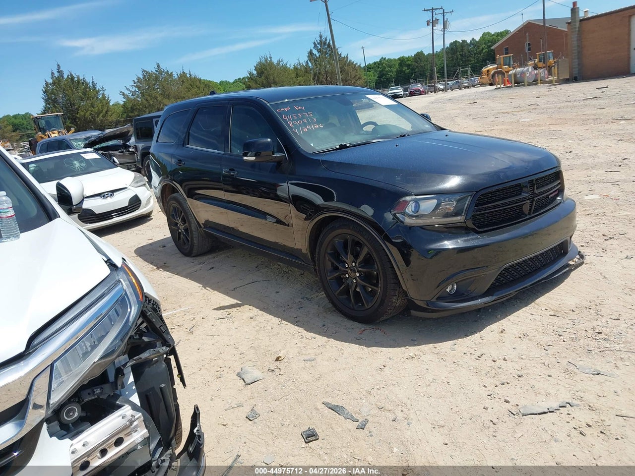 1C4RDHDG5HC****** · 2017 DODGE DURANGO GT RWD