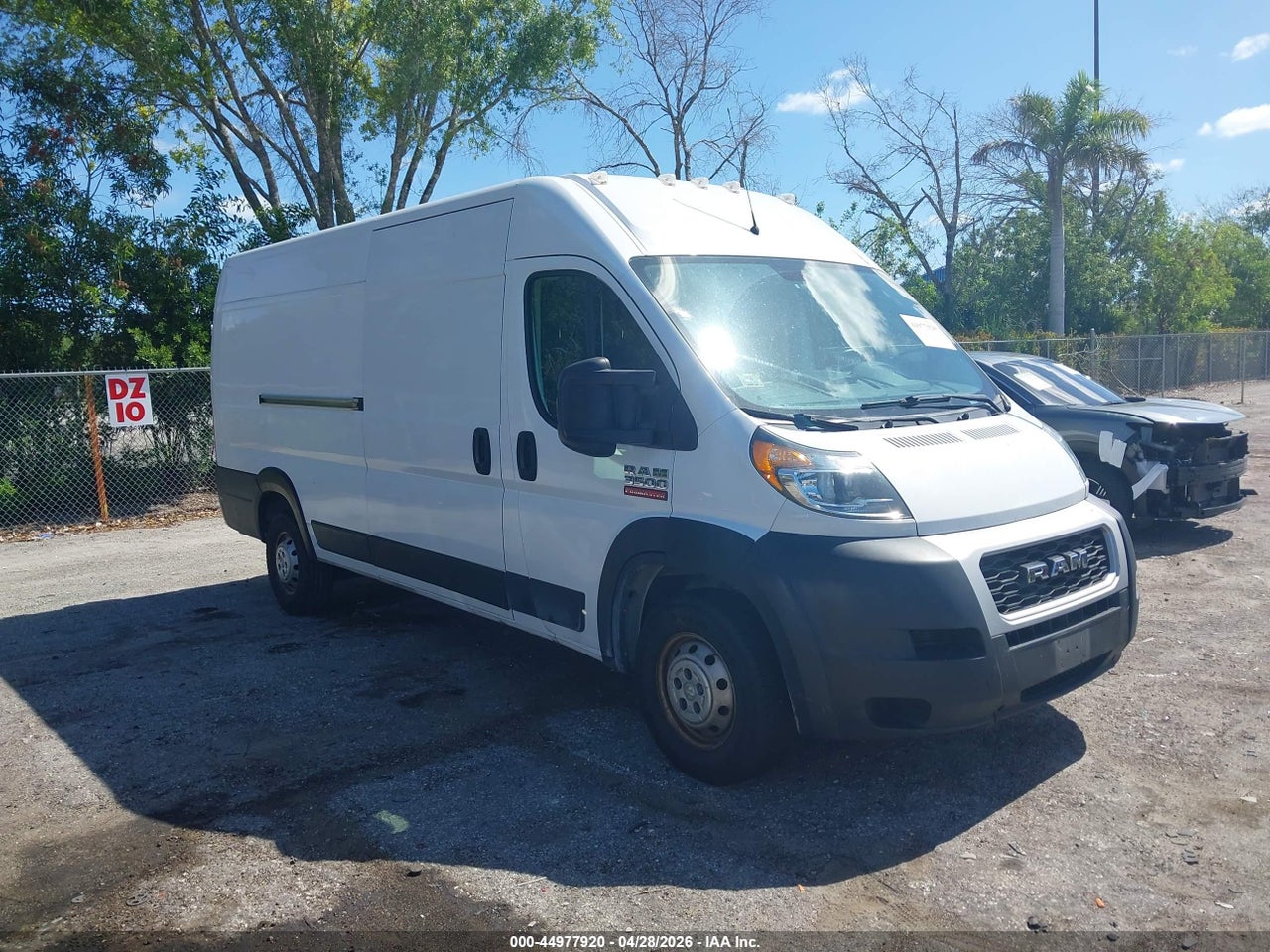 3C6URVJG9LE****** · 2020 RAM PROMASTER 3500 CARGO VAN HIGH ROOF 159 WB EXT