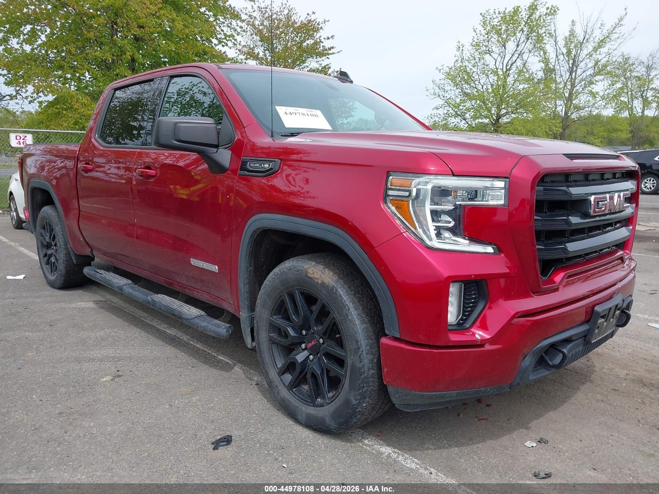 3GTU9CED6MG****** · 2021 GMC SIERRA 1500 4WD  SHORT BOX ELEVATION