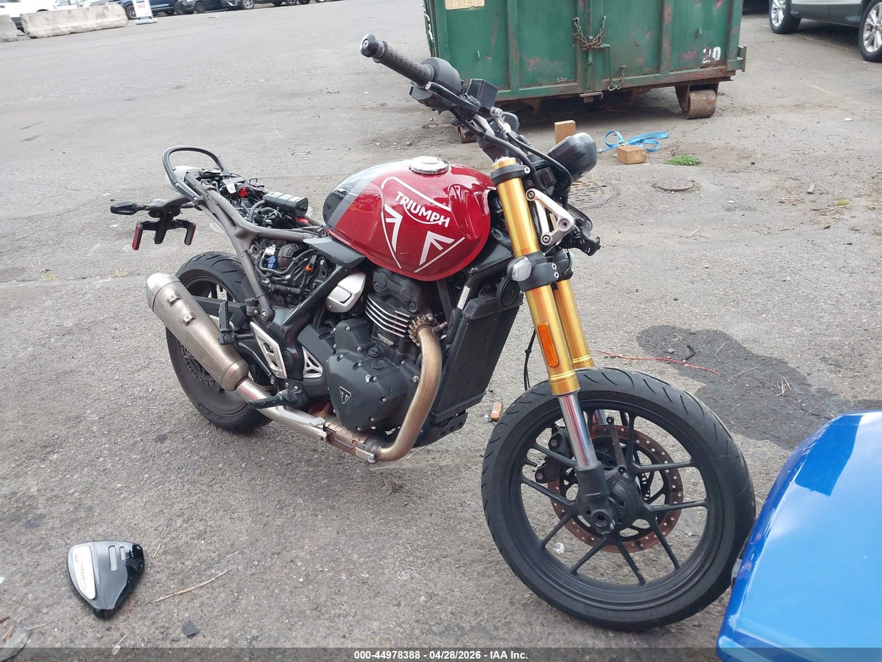 SMTT127Y2SN****** · 2025 TRIUMPH MOTORCYCLE SPEED 400