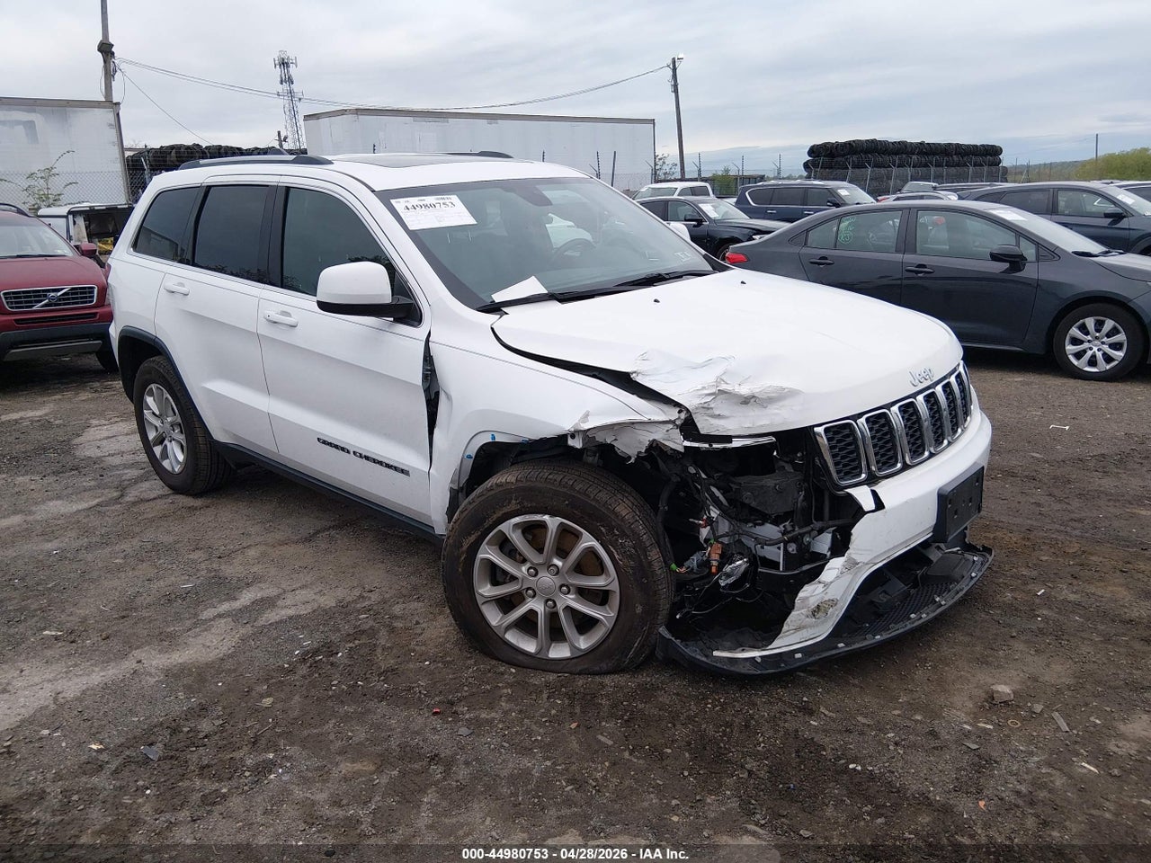 1C4RJFAGXMC****** · 2021 JEEP GRAND CHEROKEE LAREDO X 4X4