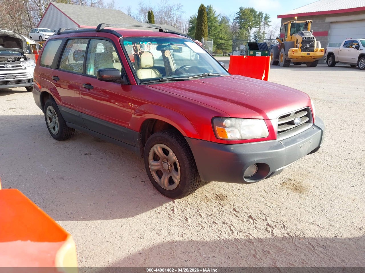 JF1SG63615H****** · 2005 SUBARU FORESTER 2.5X