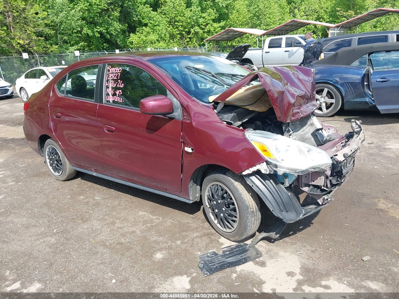 ML32F3FJ8LH****** · 2020 MITSUBISHI MIRAGE G4 ES