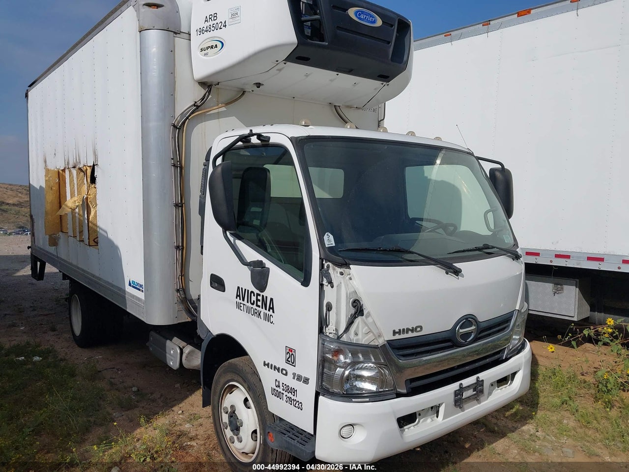 JHHRDM2H7JK****** · 2018 HINO XJC720/XFC720