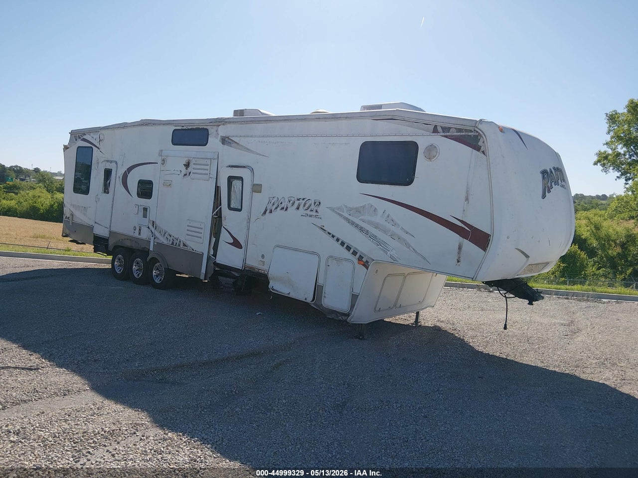 4YDF381218R****** · 2008 KEYSTONE RAPTOR