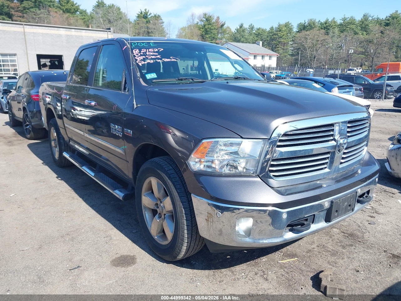 1C6RR7LT8HS****** · 2017 RAM 1500 BIG HORN  4X4 5'7 BOX