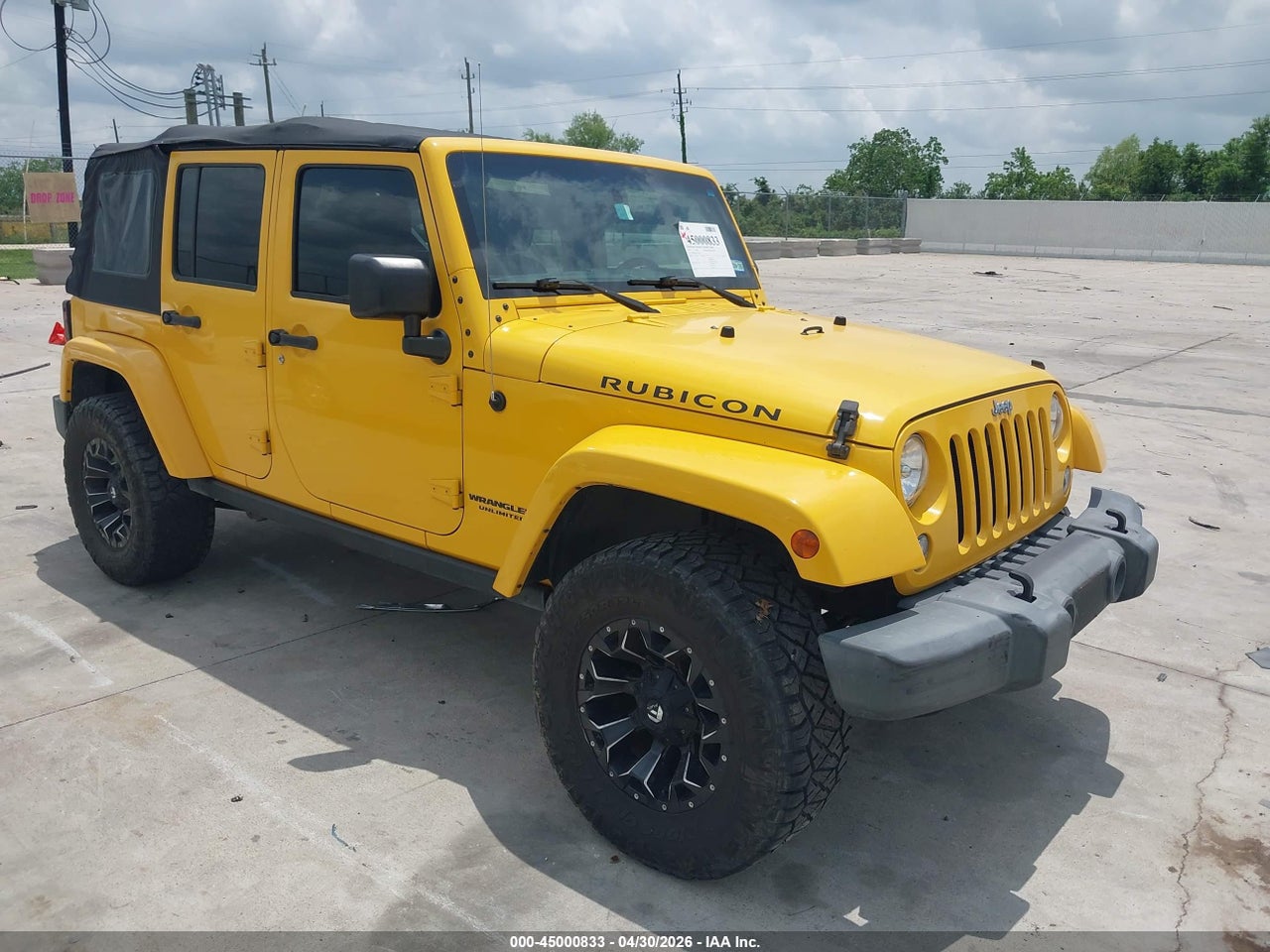 1C4BJWFG8FL****** · 2015 JEEP WRANGLER UNLIMITED RUBICON