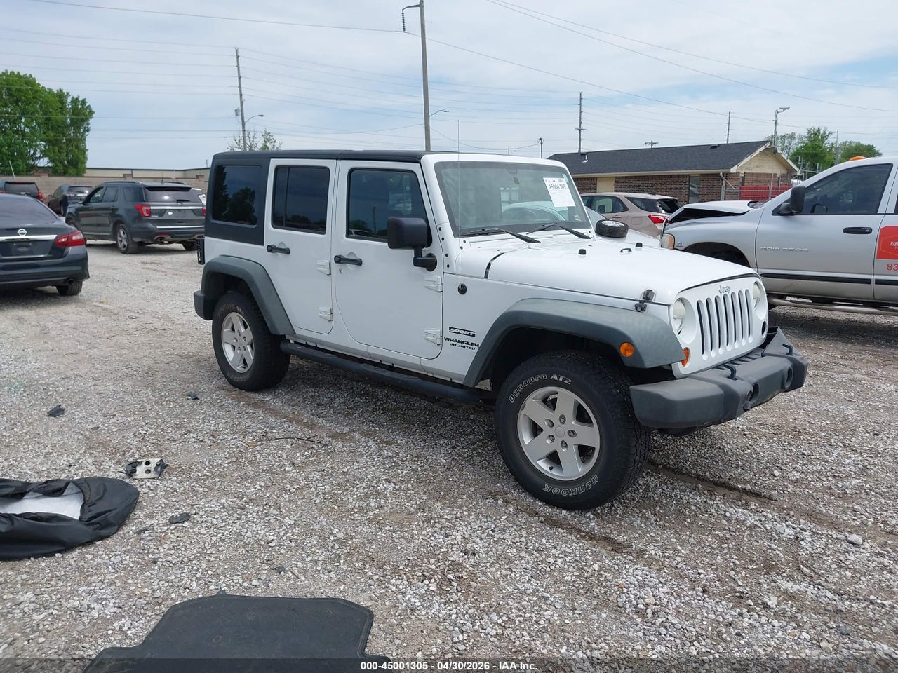 1J4BA3H11BL****** · 2011 JEEP WRANGLER UNLIMITED SPORT