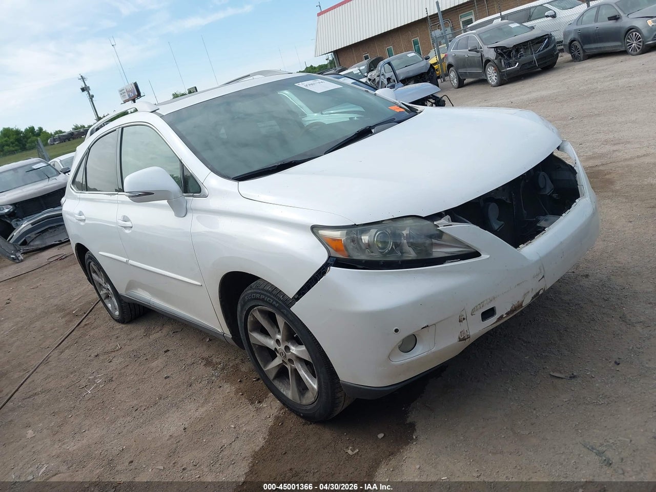 2T2ZK1BA5BC****** · 2011 LEXUS RX 350