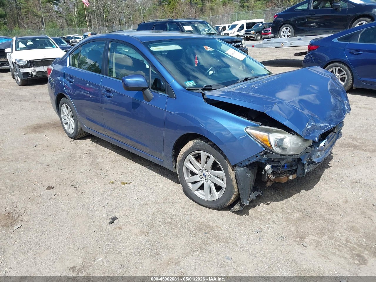 JF1GJAC64FH****** · 2015 SUBARU IMPREZA 2.0I PREMIUM