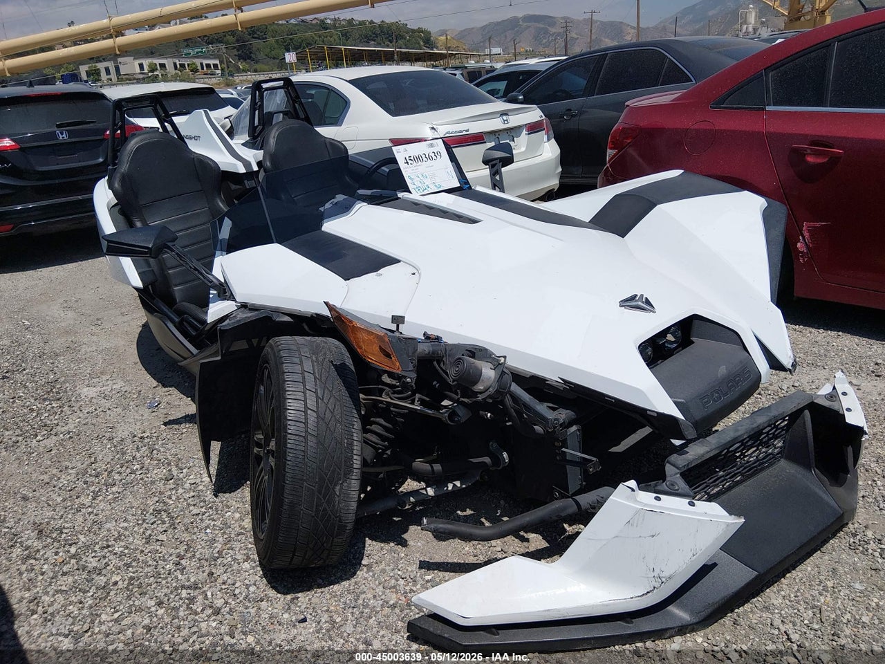 57XAASFA9K8****** · 2019 POLARIS SLINGSHOT