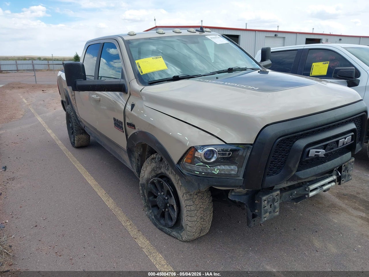 3C6TR5EJXJG****** · 2018 RAM 2500 POWER WAGON  4X4 6'4 BOX