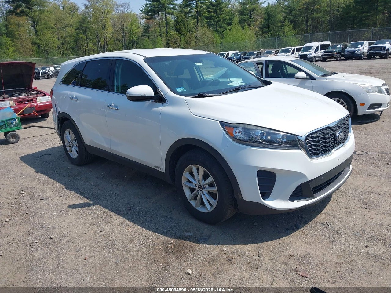 5XYPGDA56KG****** · 2019 KIA SORENTO 3.3L LX