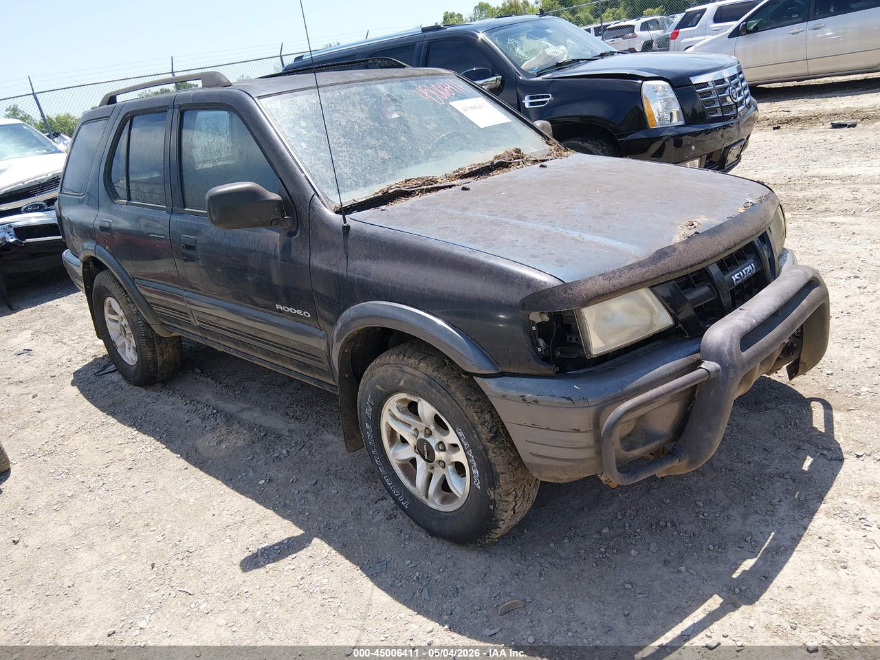 4S2DM58W334****** · 2003 ISUZU RODEO S 3.2L V6