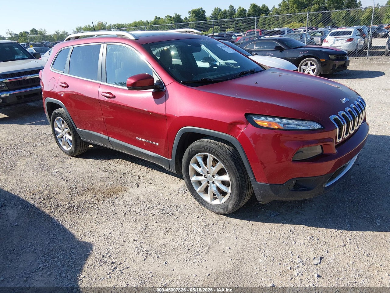 1C4PJMDS3GW****** · 2016 JEEP CHEROKEE LIMITED