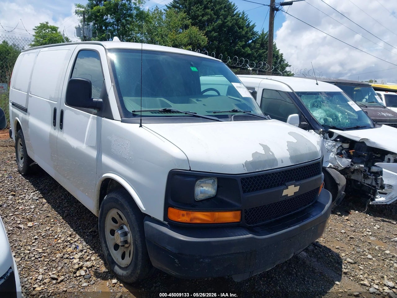 1GCSGAFX1C1****** · 2012 CHEVROLET EXPRESS 1500 WORK VAN