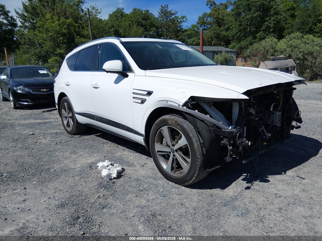 KMUHCESC6NU****** · 2022 GENESIS GV80 3.5T AWD ADVANCED