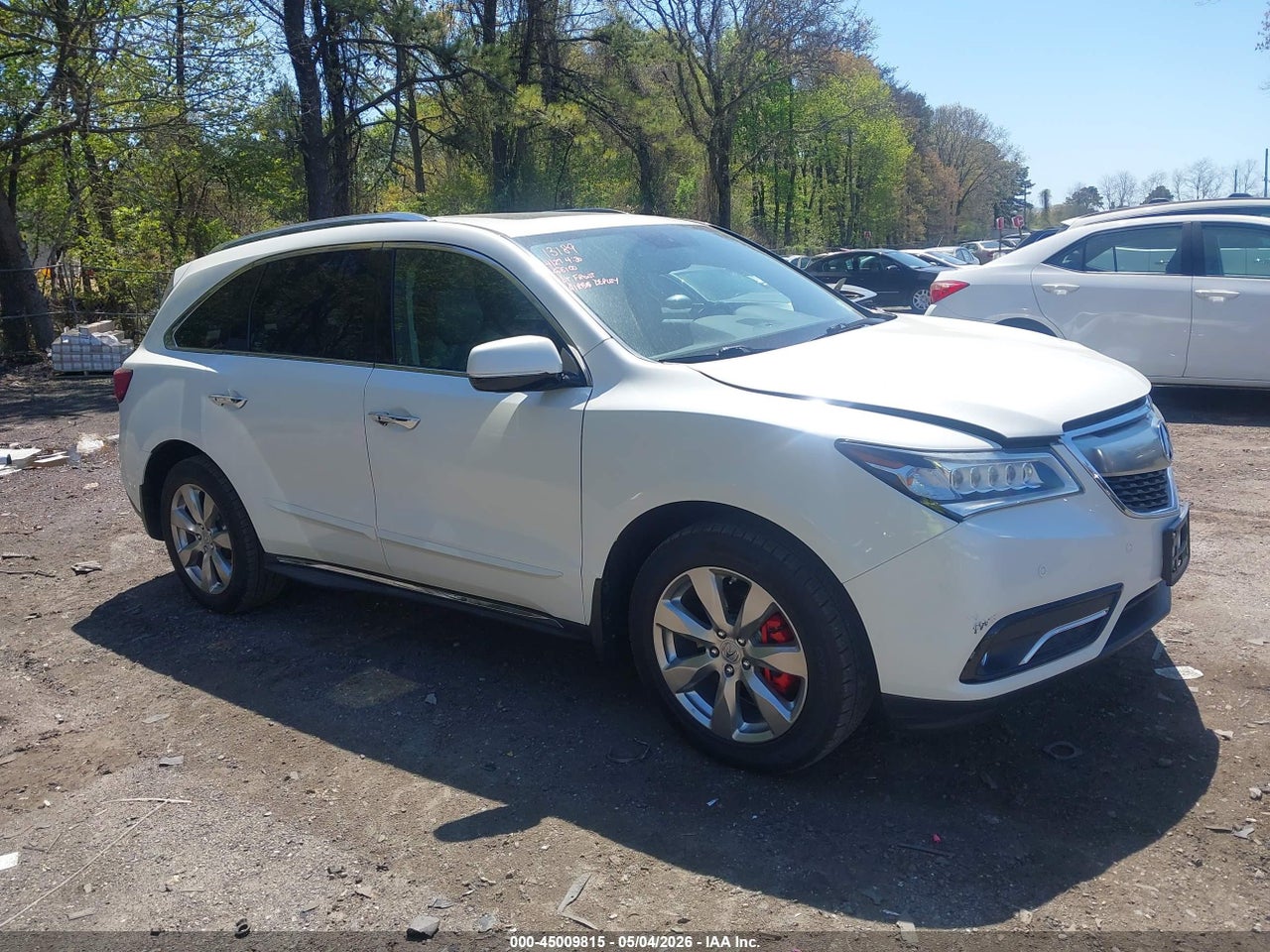 5FRYD4H80EB****** · 2014 ACURA MDX ADVANCE PKG W/ENTERTAINMENT PKG