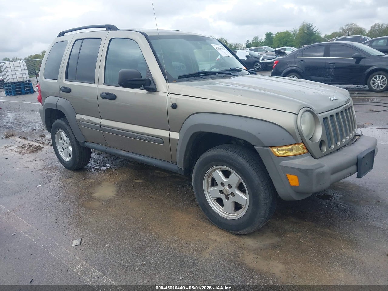 1J4GK48K97W****** · 2007 JEEP LIBERTY SPORT