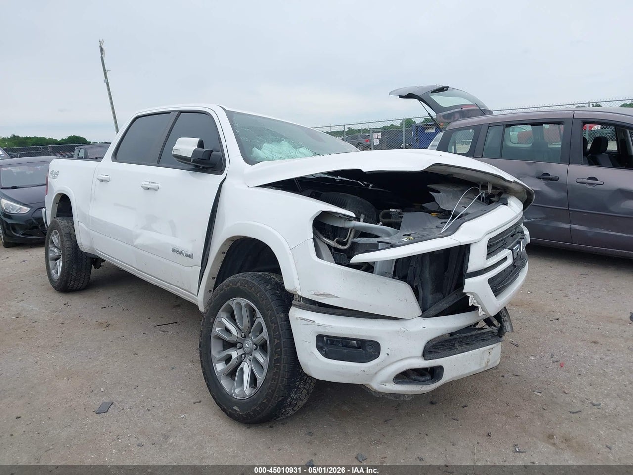 1C6SRFJT9LN****** · 2020 RAM 1500 LARAMIE  4X4 5'7 BOX