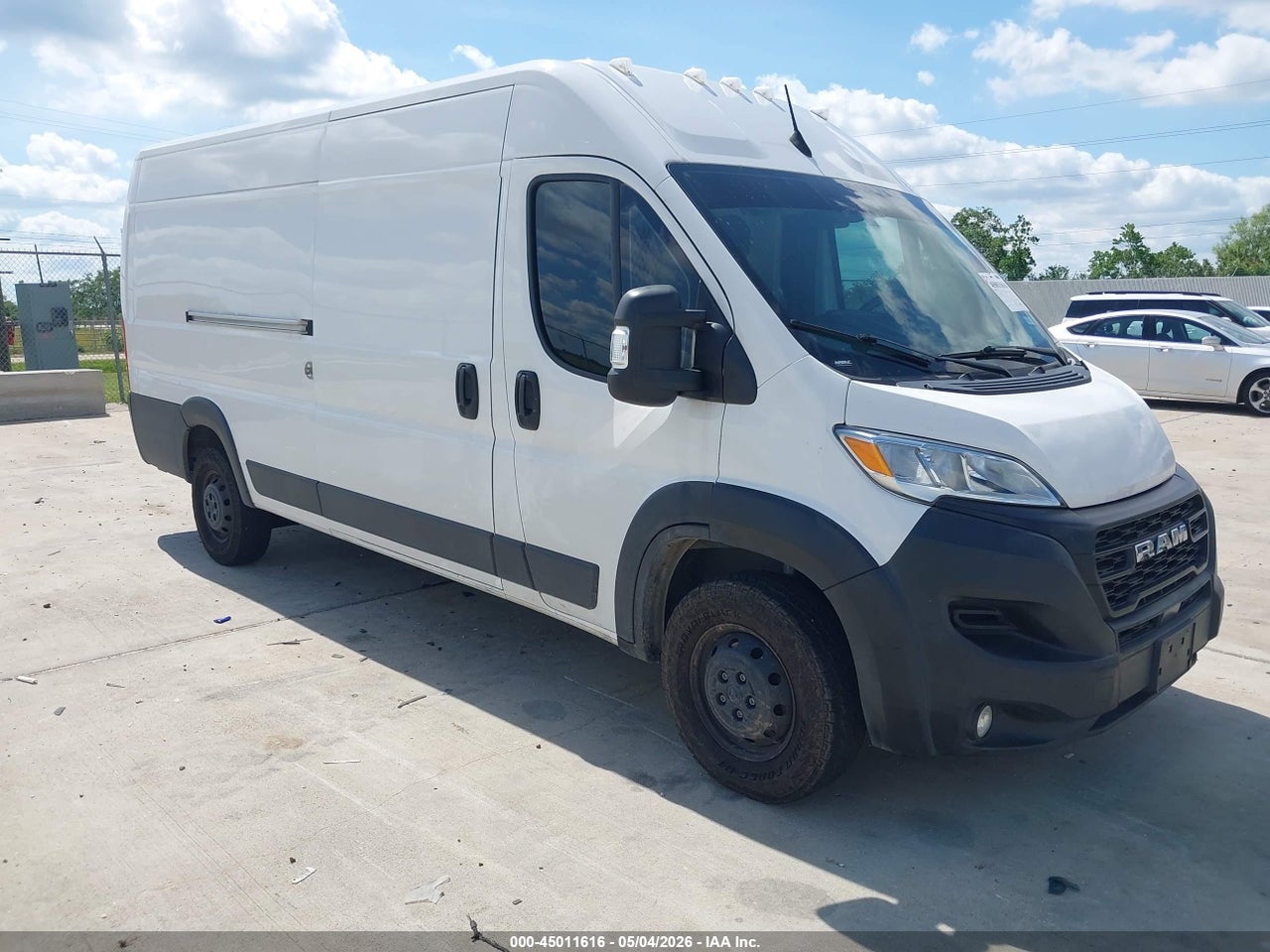 3C6MRVJG4PE****** · 2023 RAM PROMASTER 3500 CARGO VAN HIGH ROOF 159 WB EXT