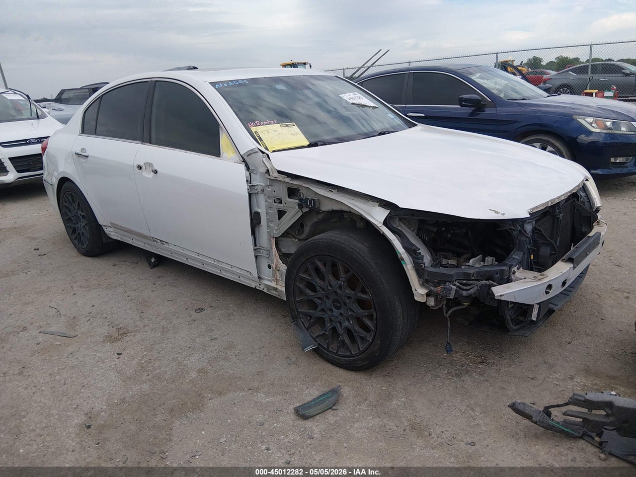 KMHGC4DD0DU****** · 2013 HYUNDAI GENESIS 3.8