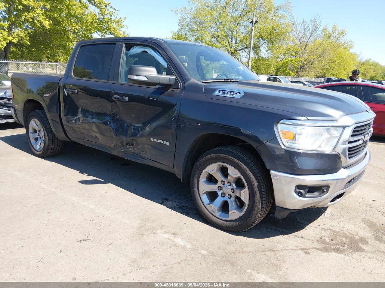 1C6SRFFT9MN****** · 2021 RAM 1500 BIG HORN  4X4 5'7 BOX