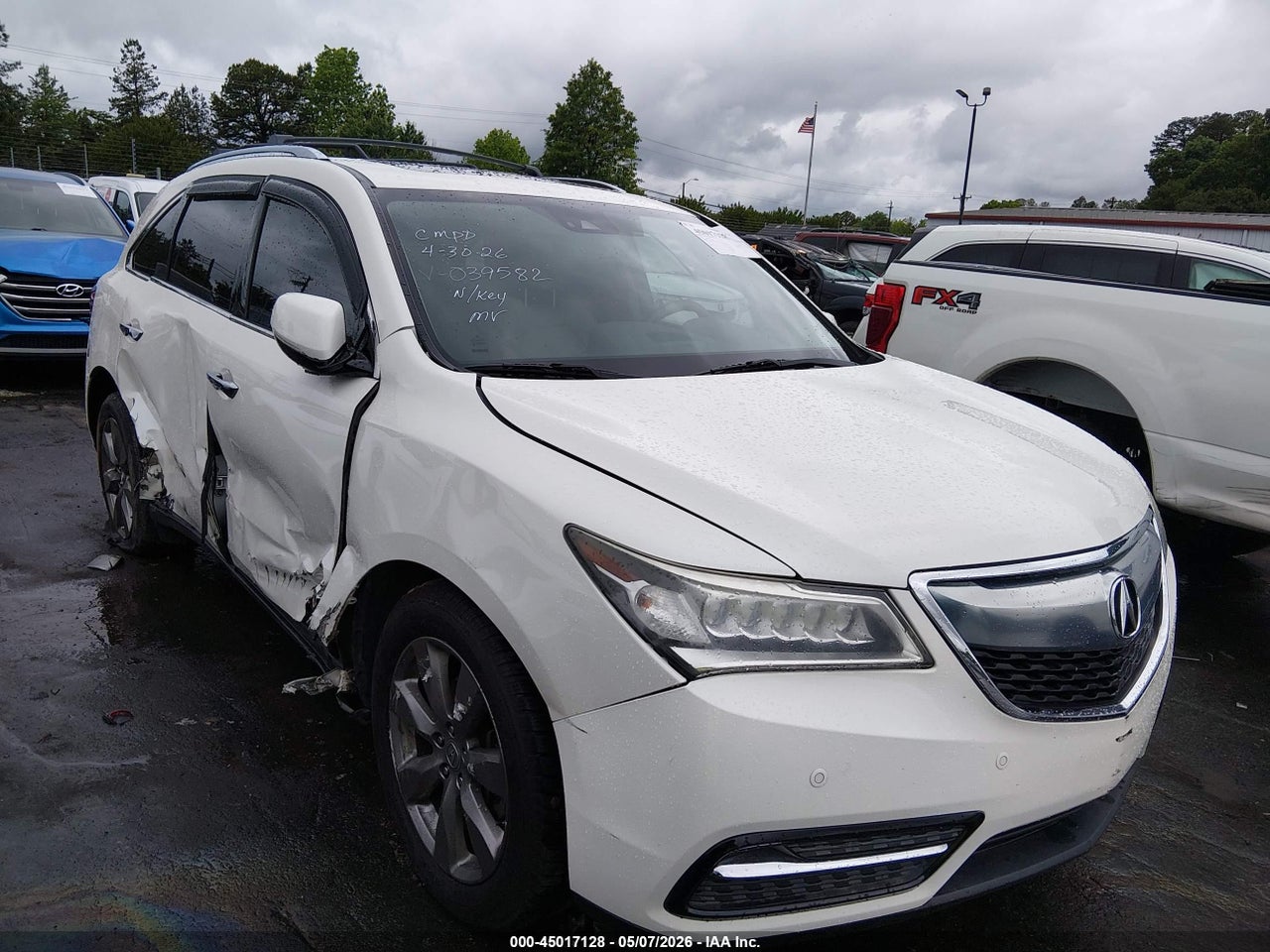 5FRYD4H95GB****** · 2016 ACURA MDX ADVANCE   ENTERTAINMENT PACKAGES/ADVANCE PACKAGE