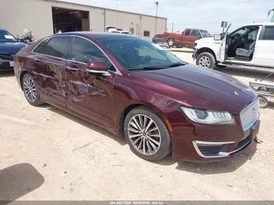 3LN6L5C92HR****** · 2017 LINCOLN MKZ SELECT