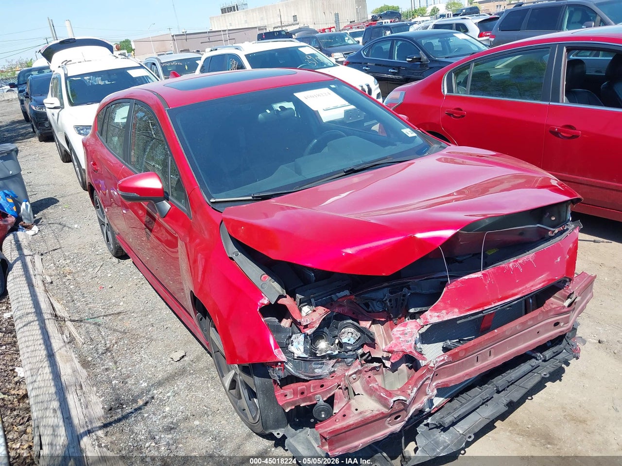4S3GTAM66J3****** · 2018 SUBARU IMPREZA 2.0I SPORT