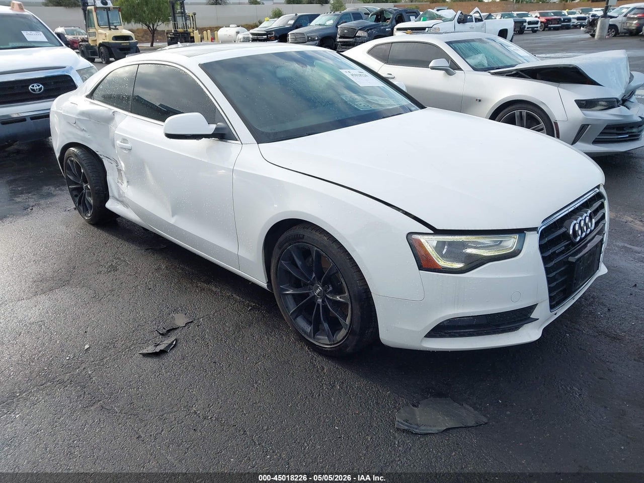 WAUCFAFR5DA****** · 2013 AUDI A5 2.0T PREMIUM