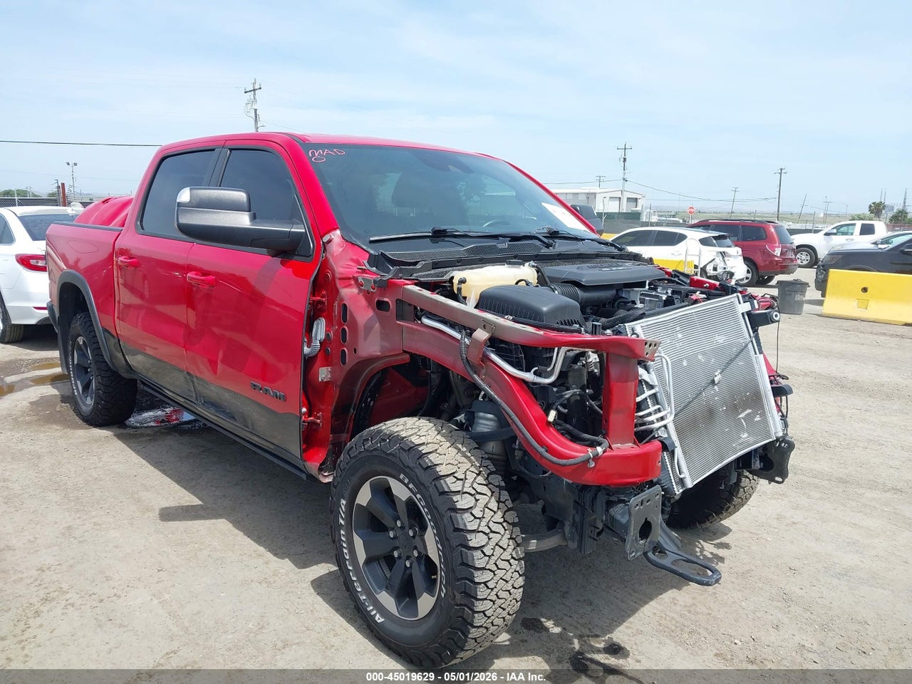 1C6SRFLM4MN****** · 2021 RAM 1500 REBEL  4X4 5'7 BOX