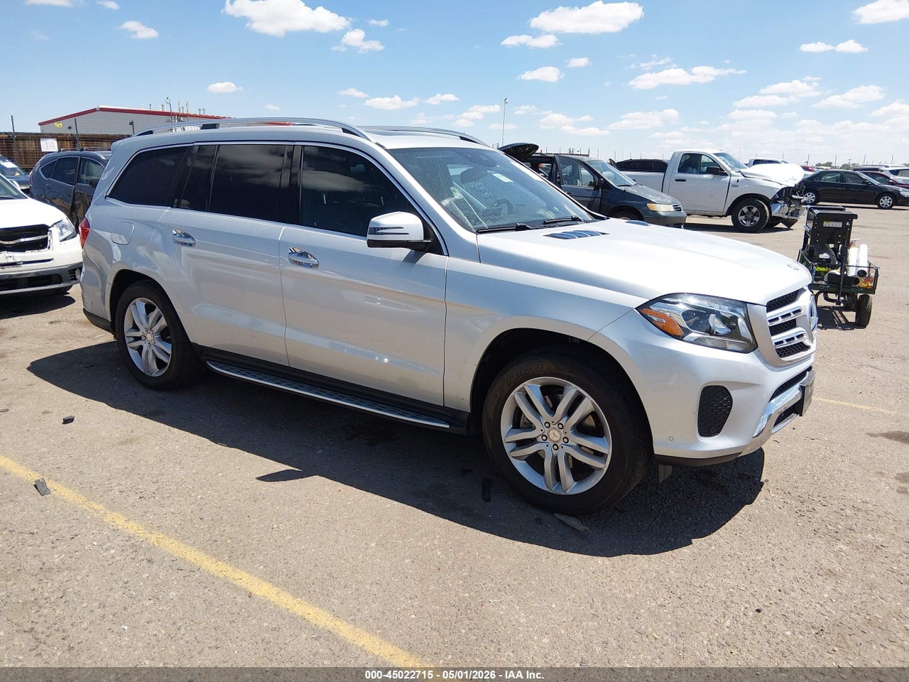 4JGDF6EE7HA****** · 2017 MERCEDES-BENZ GLS 450 4MATIC