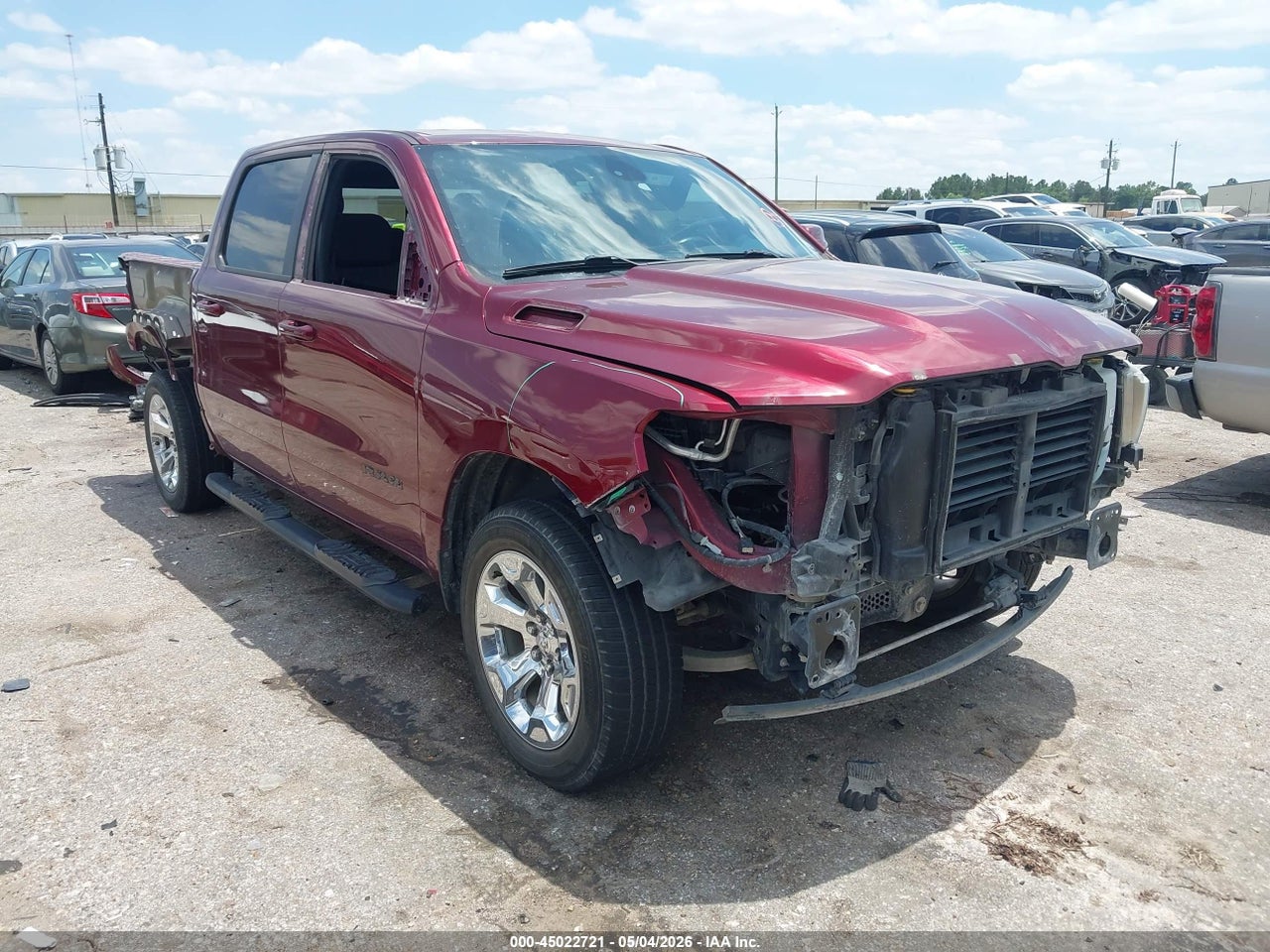 1C6RREFT6KN****** · 2019 RAM 1500 BIG HORN/LONE STAR  4X2 5'7 BOX