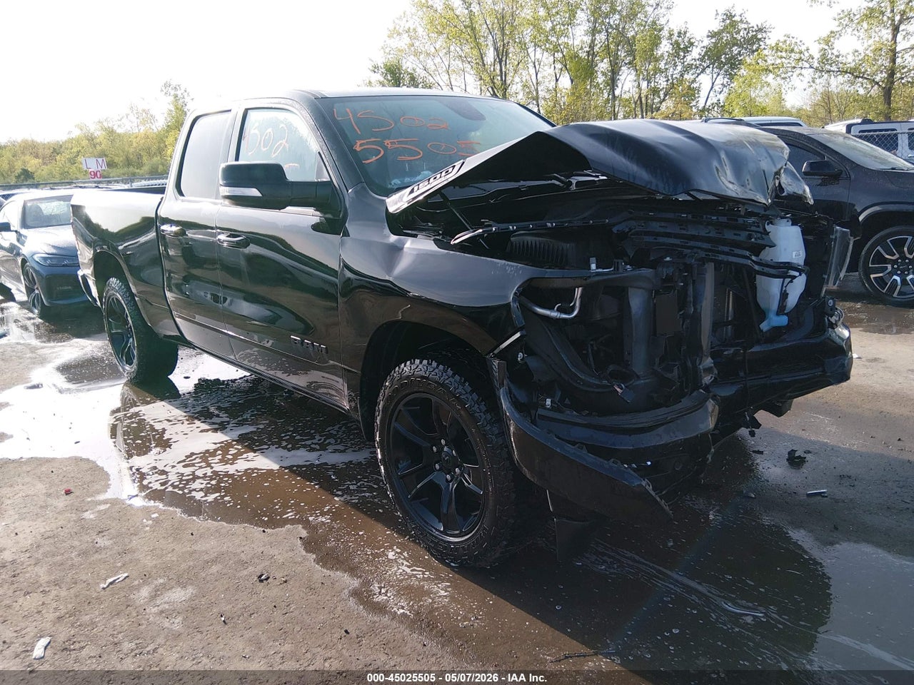1C6SRFBTXMN****** · 2021 RAM 1500 BIG HORN  4X4 6'4 BOX