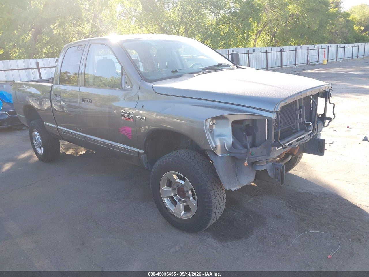 1D7KS28D77J****** · 2007 DODGE RAM 2500 SLT/TRX4 OFF ROAD/SPORT/POWER WAGON