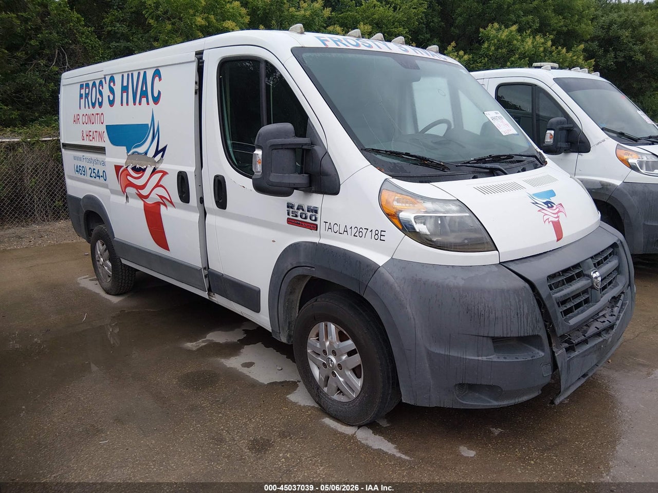 3C6TRVAG1EE****** · 2014 RAM PROMASTER 1500 LOW ROOF