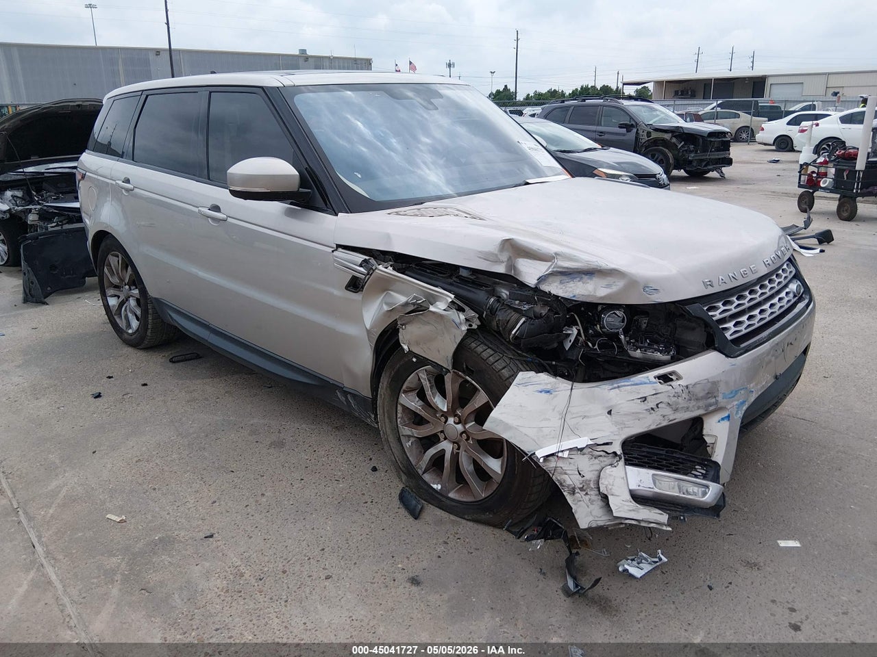 SALWR2VF7GA****** · 2016 LAND ROVER RANGE ROVER SPORT 3.0L V6 SUPERCHARGED HSE